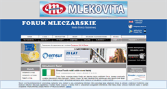 Desktop Screenshot of forummleczarskie.pl