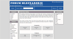 Desktop Screenshot of eng.forummleczarskie.pl