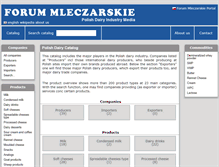 Tablet Screenshot of eng.forummleczarskie.pl